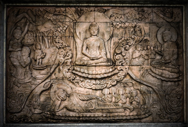 Ancient Buddhist Relief Carving