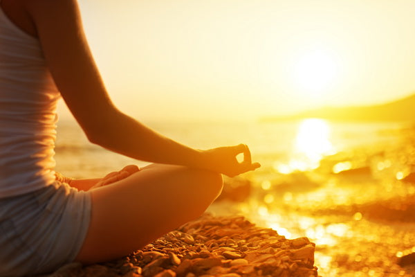 Sunset Meditation by the Sea