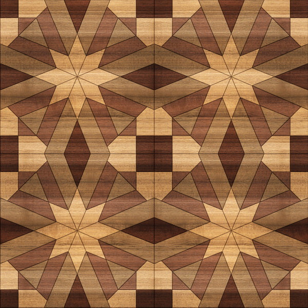 Geometric Wood Artistry