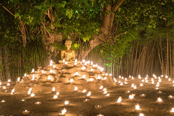 Tranquil Buddha Meditation Mural